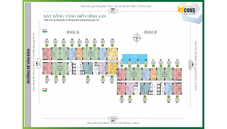 A06.06. chính chủ. Bcons Polygon,có hđmb, đã tt 20%. (có hỗ trợ ngân hàng 70%)